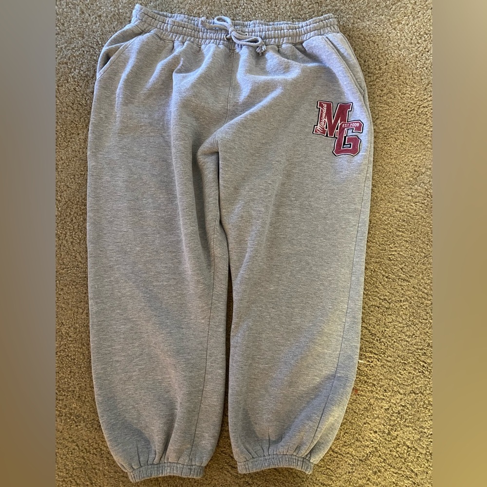 Missguided Grey Sweatpants US 20
